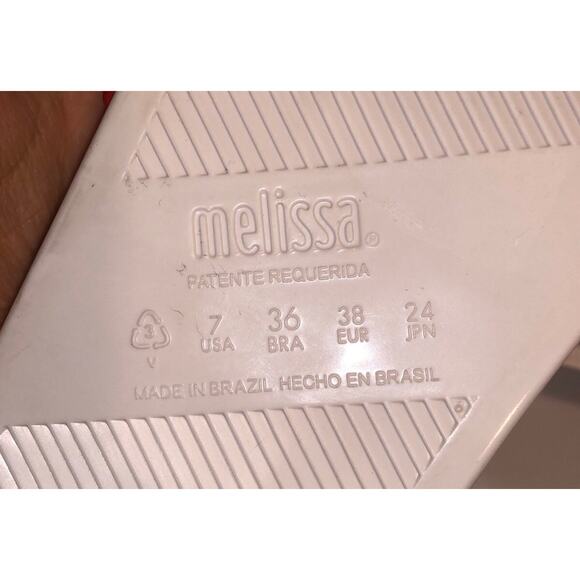 MLSA Melissa Rainbow Beach Slides NEW! Size 7, 38 EUR - Picture 4 of 7